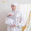 13 SYADZILAH - Mukena Terusan Abaya Armanyy Sutra Silk Azzahra Series