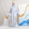 36 SYADZILAH - Mukena Terusan Abaya Armanyy Sutra Silk Azzahra Series