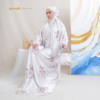 7 SYADZILAH - Mukena Terusan Abaya Armanyy Sutra Silk Azzahra Series